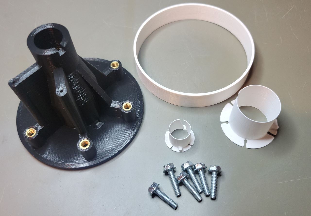 Arcade Plastics. Atari Steering Wheel Mount Kit